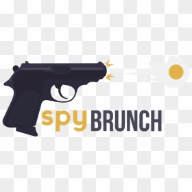 Spybrunch Logo Gun Egg 2020 - Firearm, HD Png Download - spy png