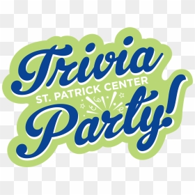 Spc Trivia Party Logo Full Color , Png Download - Calligraphy, Transparent Png - trivia png