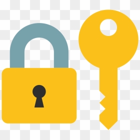 Animated Lock And Key, HD Png Download - key emoji png