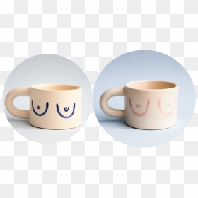 Transparent Boob Clipart - Cup, HD Png Download - boob png