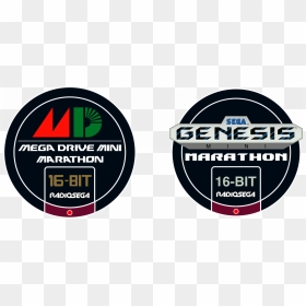 New Mega Drive Logo, HD Png Download - sega genesis logo png