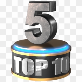 Top 10 Free Png Numbers - Lower Third 3d Tv, Transparent Png - high five png