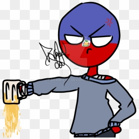 Transparent Haiti Clipart - Transparent Countryhumans, HD Png Download - bye png