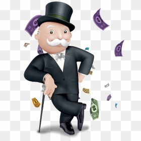 Mr - Monopoly - Rich Uncle Pennybags, HD Png Download - monopoly png