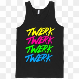 Explore Twerk Twerk, American Apparel And More - Active Tank, HD Png Download - twerk png