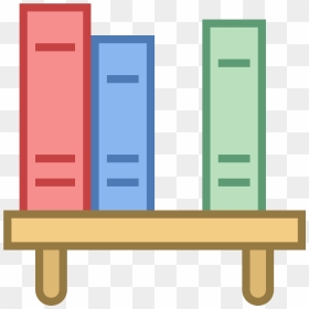 Books On Shelf Png - Book On Shelf Clipart, Transparent Png - books on shelf png