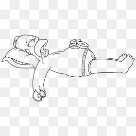 Simpsons Drawing Homer Line Clipart Transparent Download - Homer Simpson Line Art, HD Png Download - homer png
