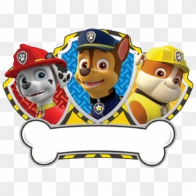 #pawpatrol #paw #patrol #marshall #chase #rubble #badge - Marshall Chase Paw Patrol, HD Png Download - chase png
