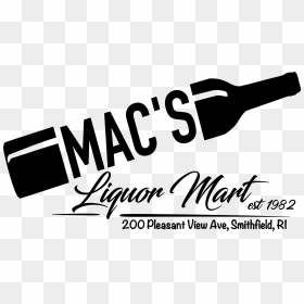 Logo - Macs Liquor Mart, HD Png Download - liquor png