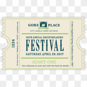 Gp-ticket - Lake Chelan, HD Png Download - gore png