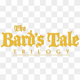 Bardstaletrilogy Logogold - Bard's Tale Trilogy Logo, HD Png Download - bard png