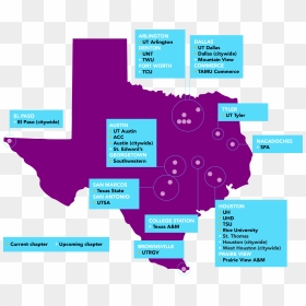 Diagram, HD Png Download - texas map png