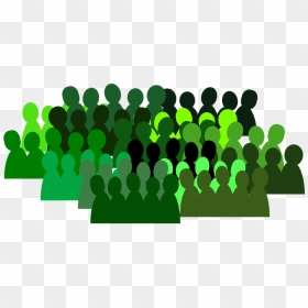 Cartoon Crowd Transparent Background, HD Png Download - audience png