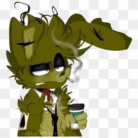 #backstorys #fnaf #foxtrap - Caramelcraze Springtrap, HD Png Download - springtrap png