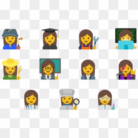 Workers Emoji, HD Png Download - shrug emoji png