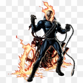 Ghost Rider Png Page - Black Widow Hercules Ghost Rider, Transparent Png - ghost rider png