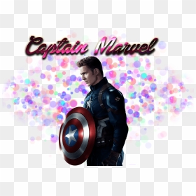 Captain Marvel Png Background - Captain America Chris Evans, Transparent Png - captain marvel png