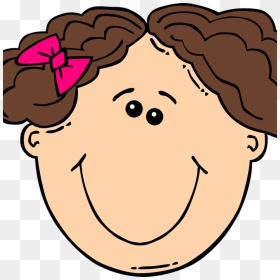 Kid Face Clip Art 19 Thinking Brain Svg Library Download - Short Curly Hair Cartoon, HD Png Download - thinking face png