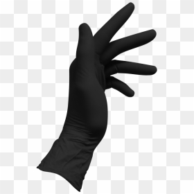 Thumb Image - Long Black Glove Latex, HD Png Download - glove png