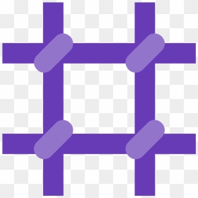 A Prison Symbol Consists Of Two Horizontal Lines And - Lilac, HD Png Download - horizontal lines png
