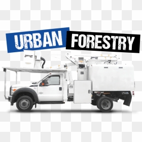 Forestry Ford F550 Chipper Truck , Png Download - Forestry Bucket Truck, Transparent Png - ford truck png