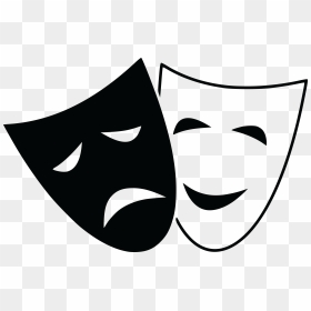 Free Clipart Of Theater Masks - Theater Mask Clipart, HD Png Download - theatre masks png