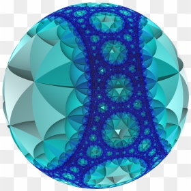 Hyperbolic Honeycomb 3 3 8 Poincare Cc - Hyperbolic Honeycomb, HD Png Download - honey comb png