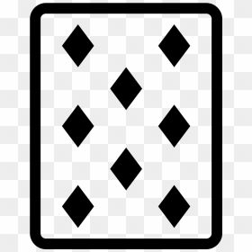 8 Of Diamonds Icon, HD Png Download - diamonds falling png
