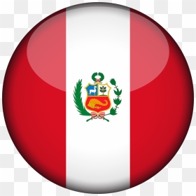 Italy Flag Round Png , Png Download - Circle Flag 3d Italy, Transparent Png - peru flag png