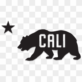 Flag Of California California Grizzly Bear California - California Bear Png, Transparent Png - california flag png