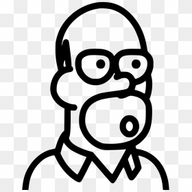 Homer - Svg Homer, HD Png Download - homer png