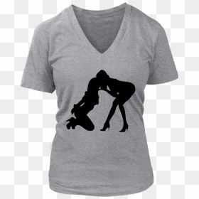 T-shirt, HD Png Download - stripper silhouette png