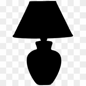Lamp Silhouette, HD Png Download - shade png