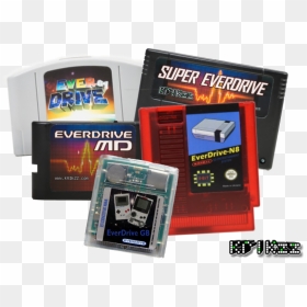 Everdrivefam - Krikzz El Everdrive Game Boy, HD Png Download - gameboy advance png