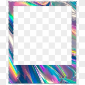 Polaroid Holo Border Kpop Soft Oof - Polaroid Transparent Background Holo, HD Png Download - oof png