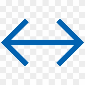 Resize Horizontal Icon - Transparent Arrow Symbol Png, Png Download - horizontal lines png