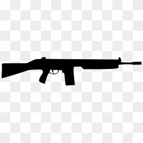 Silhouette Of Weapons Png, Transparent Png - weapons png
