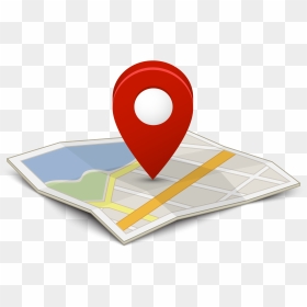 The Bbq Smokehouse - Google Map On A Paper, HD Png Download - google maps logo png