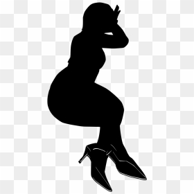 Silhouette, HD Png Download - stripper silhouette png