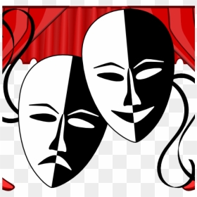 Mask Free On Dumielauxepices Net - Clipart Théâtre, HD Png Download - theatre masks png