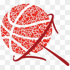 Transparent Heart Basketball Png - Illustration, Png Download - heart basketball png