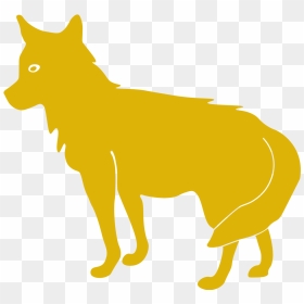 Coyote Clipart Land Animal - Silhouette, HD Png Download - arizona coyotes logo png