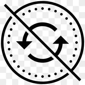 No Synchronize Icon - Pxlgama Net, HD Png Download - no circle png