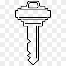 House Key Coloring Page - Portable Network Graphics, HD Png Download - space invaders png