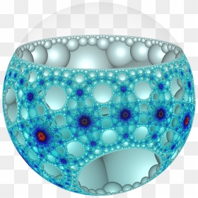 Hyperbolic Honeycomb 8 3 6 Poincare - Sphere, HD Png Download - honey comb png