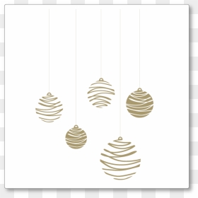 Christmas Ornaments Vector Png, Transparent Png - modern christmas tree png