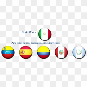 Banderas Latinoamericanas Png - Circle, Transparent Png - peru flag png