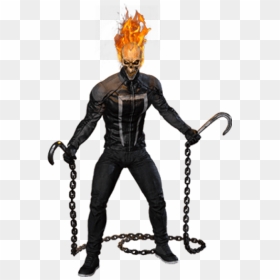 Free Png Download Marvel Heroes Ghost Rider Robbie - Boy Halloween Costumes Scary, Transparent Png - ghost rider png