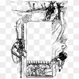 Frame With Vikings - Viking Frame Png, Transparent Png - vikings png