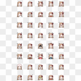 Korean Cute Line Emojis, HD Png Download - sleep emoji png